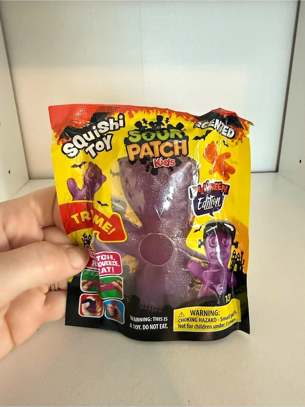 Sour Patch Kids Squish Toy Purple NWT